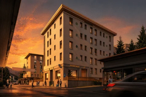 Ihre Investition in Lebensqualität – Neubauwohnung Davos, 7270 Davos Platz, Etagenwohnung