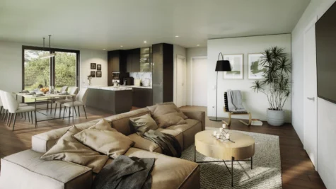 Ein Leben voller Möglichkeiten: Eigentumswohnungen mit Charme an überaus ruhiger und sonniger Lage!, 8545 Rickenbach Sulz, Wohnung