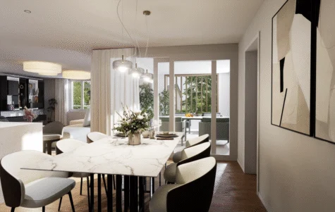 Modernes Wohnerlebnis: Grosszügige Wohnung für die ganze Familie, 8916 Jonen, Wohnung