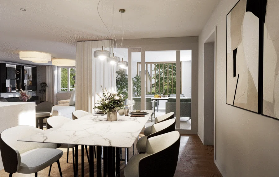 Modernes Wohnerlebnis: Grosszügige Wohnung für die ganze Familie - Titelbild