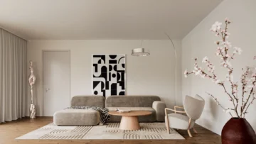 Ankommen, durchatmen, geniessen - Design & Alpenpanorama - Bild