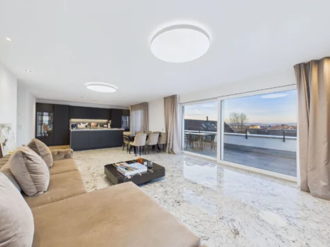 Exklusive 4.5-Zimmer-Attikawohnung mit Top-Innenausbau in Zentrum von Kloten, 8302 Kloten, Attikawohnung