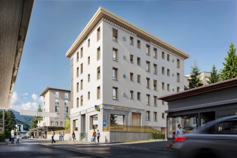 Exklusive Zweitwohnung an der Promenade – Alpenluxus auf höchstem Niveau, 7270 Davos Platz, Etagenwohnung